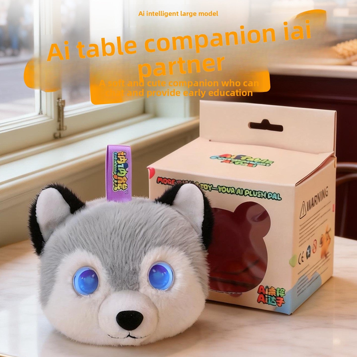 Interactive AI Plush Companion Doll