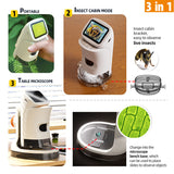 Portable Digital Microscope for Kids Science Exploration
