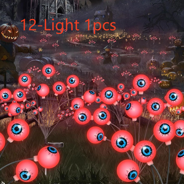 Solar Powered Halloween Christmas Decoration Light String