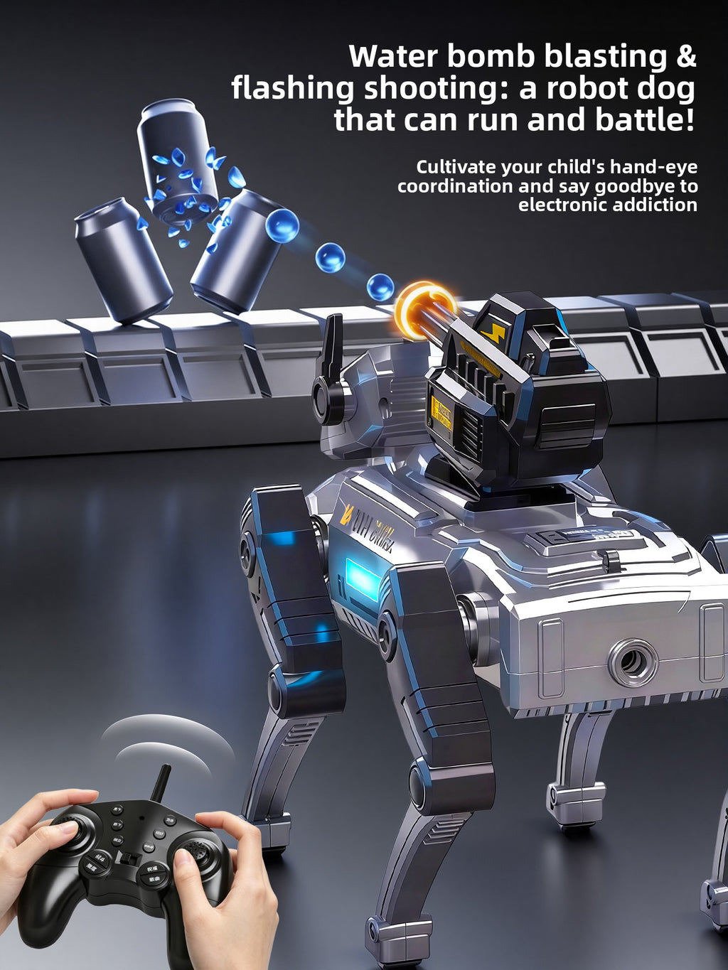 Programowalny Robot Pies AI ze Zdalnym Sterowaniem