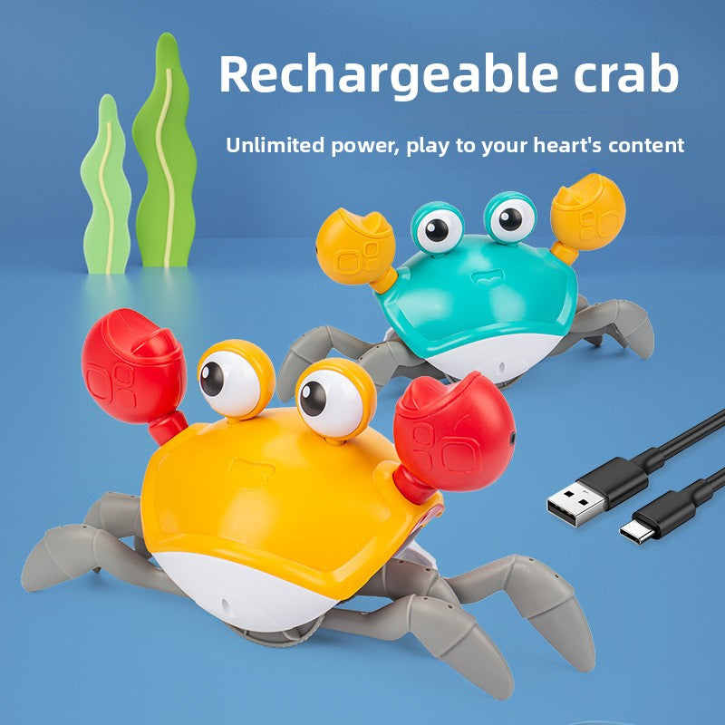 Children's Motion-Sensor Electric Crab Toy