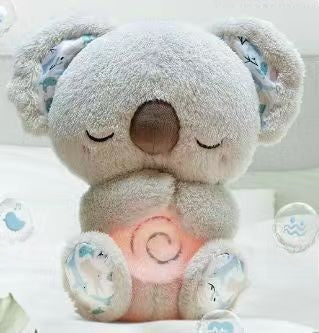 Adjustable Breathing Glowing Koala Doll