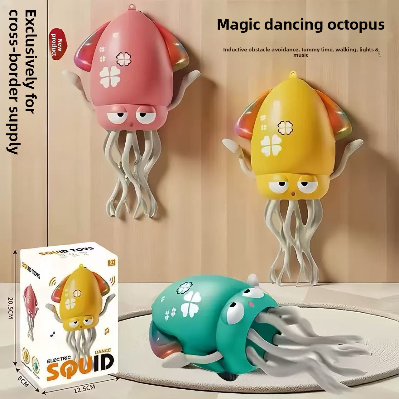 Magical Dancing Octopus Electric Sensor Toy
