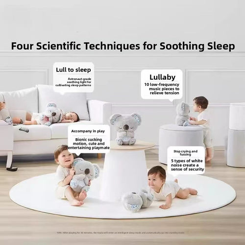 Regulowana Oddychająca Świecąca Lalka Koala
