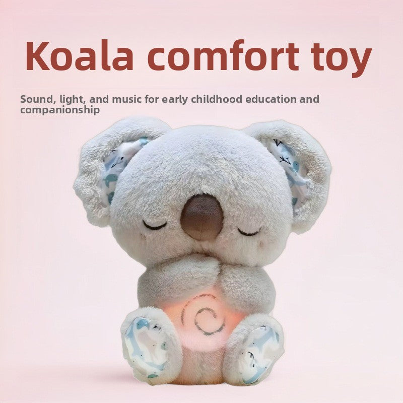 Adjustable Breathing Glowing Koala Doll