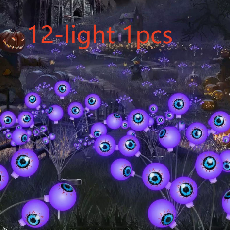 Solar Powered Halloween Christmas Decoration Light String
